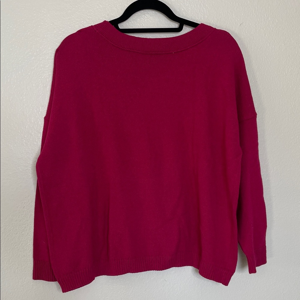 J. Jill Women's Crew Neck Sweater - Pink - Picture 4 of 7